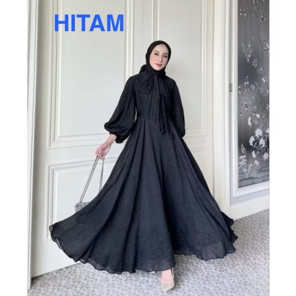 img_9846-2 Gamis Pesta Muslimah Gamis Mewah Bawah Mayung Crinkle Airflow,,